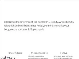 ballinahealthandbeauty.com.au