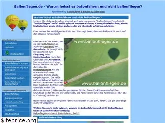 ballonfliegen.com