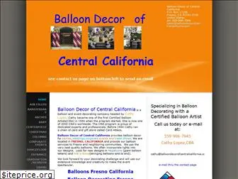 balloondecorofcentralcalifornia.com