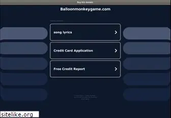 balloonmonkeygame.com
