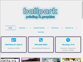 ballparkprinting.com