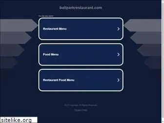 ballparkrestaurant.com