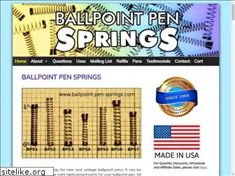 ballpoint-pen-springs.com