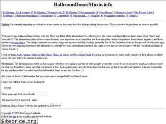 ballroomdancemusic.info