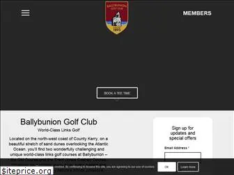 ballybuniongolfclub.com