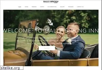 ballyspringinn.com