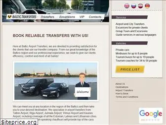 baltic-airport-transfers.com
