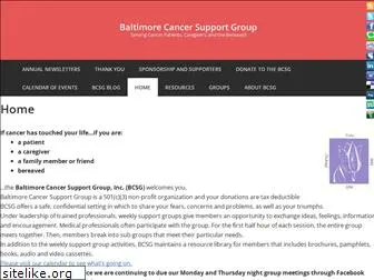 baltimorecancersupportgroup.org