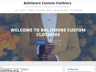 baltimorecustomclothiers.com