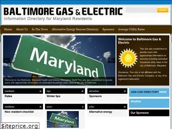 baltimoregasandelectric.com