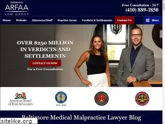 baltimoremedicalmalpracticelawyer.net