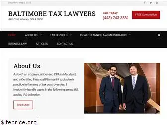 baltimoretaxlawyers.org