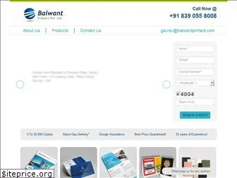 balwantprinters.com