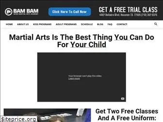 bambammartialartshouston.com