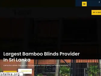 bambooblindslanka.com