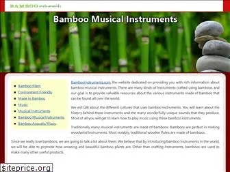 bambooinstruments.com