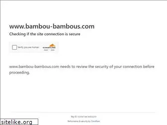 bambou-bambous.com