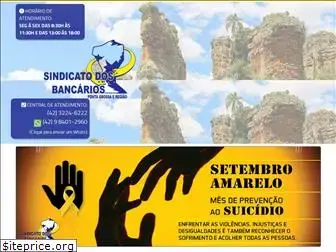 bancariospgr.com.br