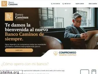 bancocaminos.es