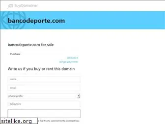 bancodeporte.com