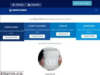 bancosaenz.com.ar