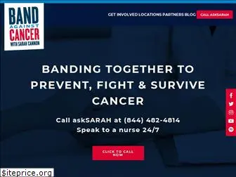 bandagainstcancer.com