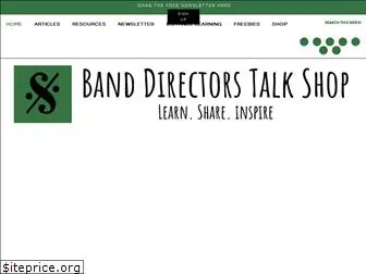 banddirectorstalkshop.com