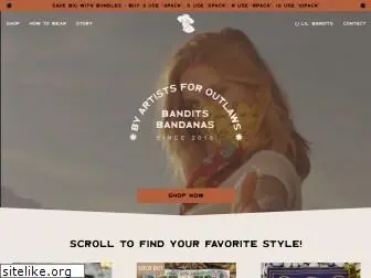 banditsbandanas.com