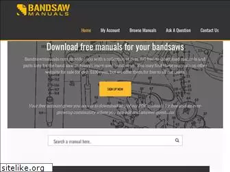 bandsawmanuals.com