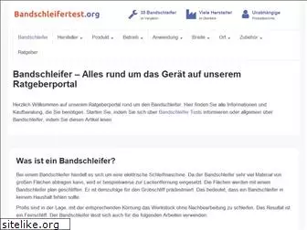bandschleifertest.org