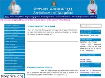 bangalorearchdiocese.com