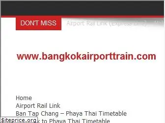 bangkokairporttrain.com