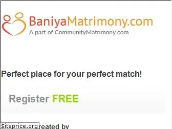 baniyamatrimony.com