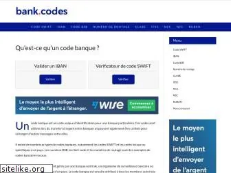 bank-codes.fr