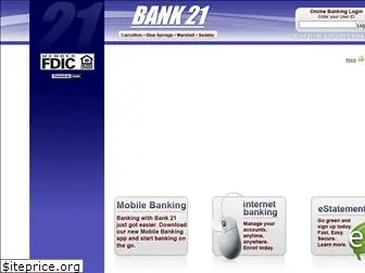 bank21.com