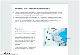 bankidentificationnumber.net