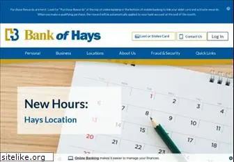 bankofhays.com