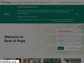 bankofhope.com