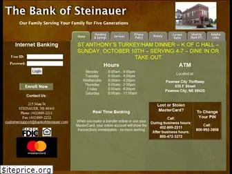 bankofsteinauer.com