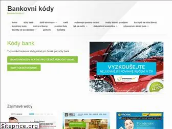 bankovni-kody.cz