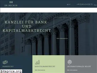 www.bankrecht-dr-becker.de