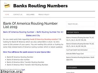bankroutings.com