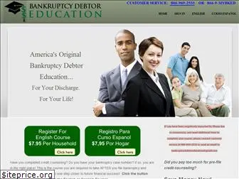 bankruptcydebtoreducation.com