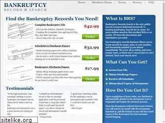 bankruptcyrecordssearch.com