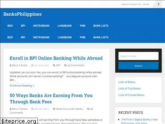 banksphilippines.com