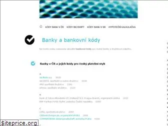 banky-kody.cz