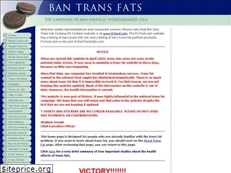 bantransfats.com