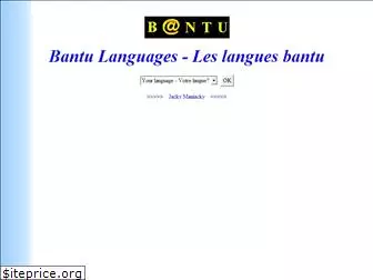 bantu-languages.com