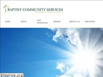 baptistcommunityservices.com