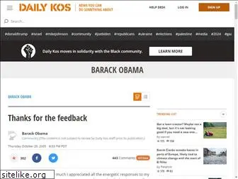 barack-obama.dailykos.com